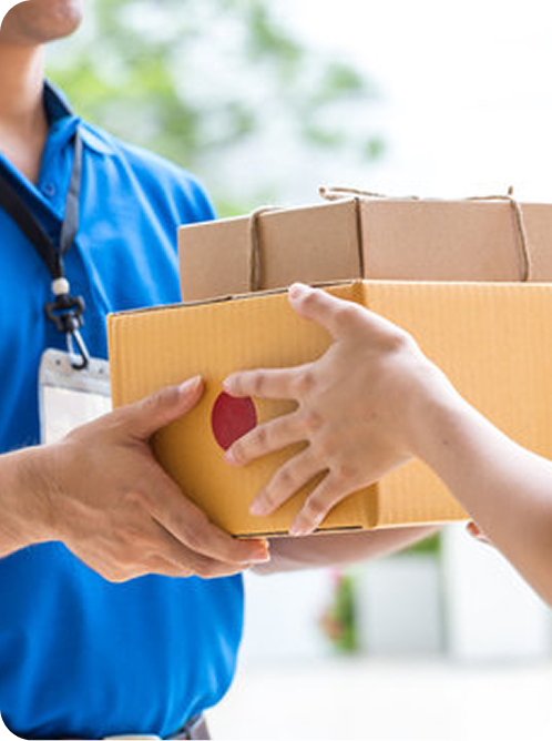 Package delivery handover