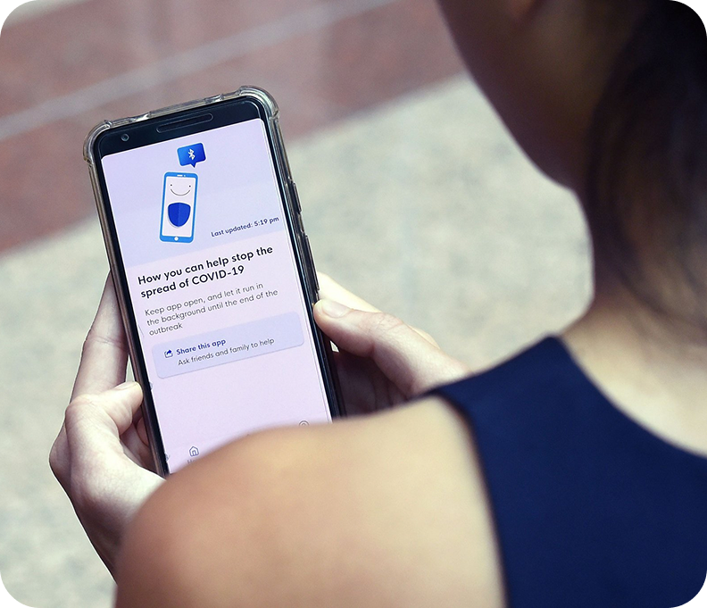 Health Outbreak Manager - Laptop and Smartphone